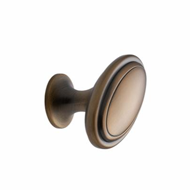 OVAL Cabinet Knob - 60mm - An